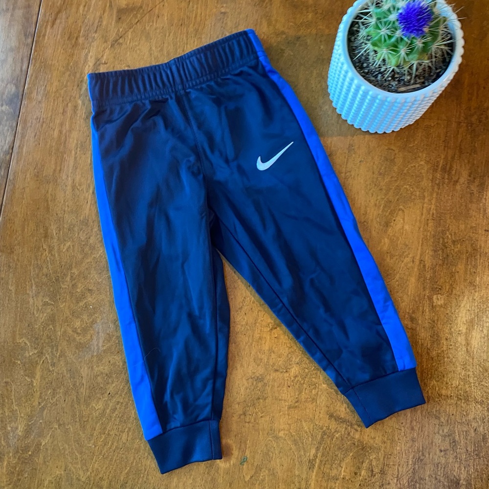 Nike Boys Dri-FIT Jogger Pants Navy Blue Size 2T NWT Athletic Sweatpants